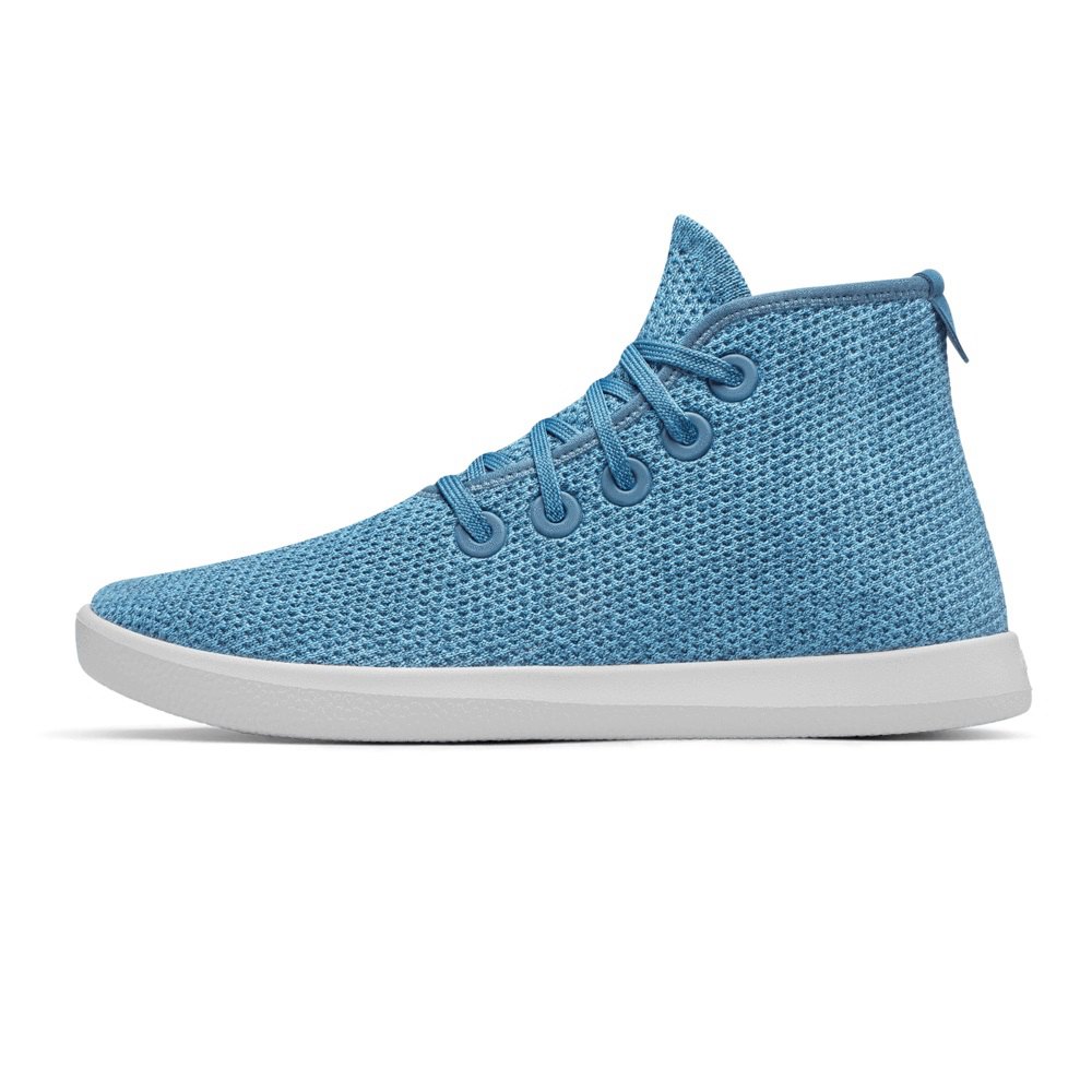 Allbirds Men's Tree Toppers - Boots Blue - XUG769143